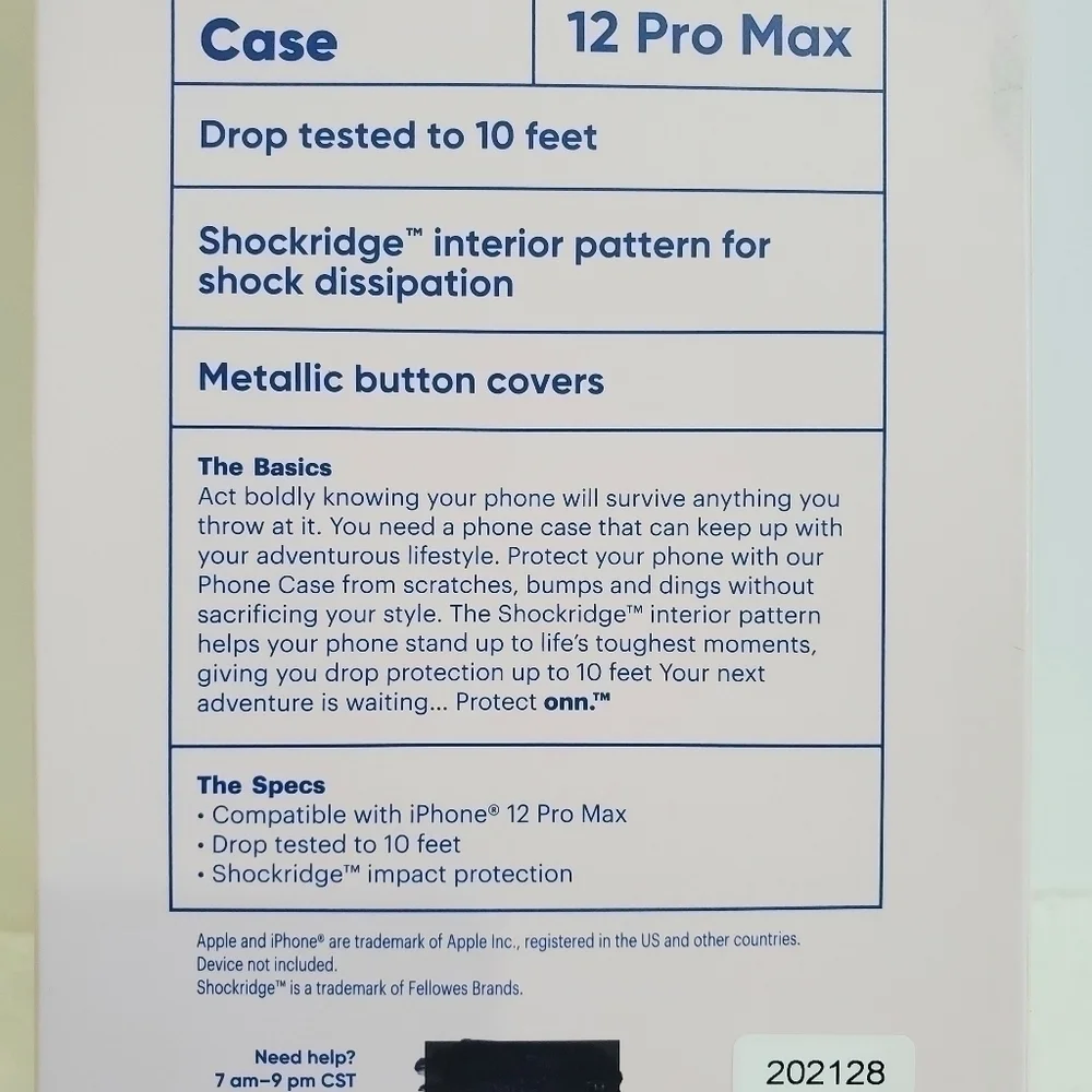 Nwt Onn. 12 Pro Max IPhone Iridescent Ridges Case